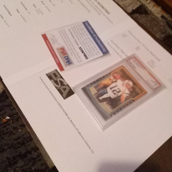 2000 Tom Brady Rookie Card - Picture 3 of 3